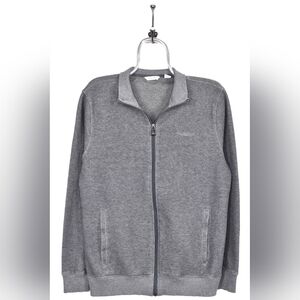 NEW Calvin Klein Charcoal Zip-Up Jacket, Size XL